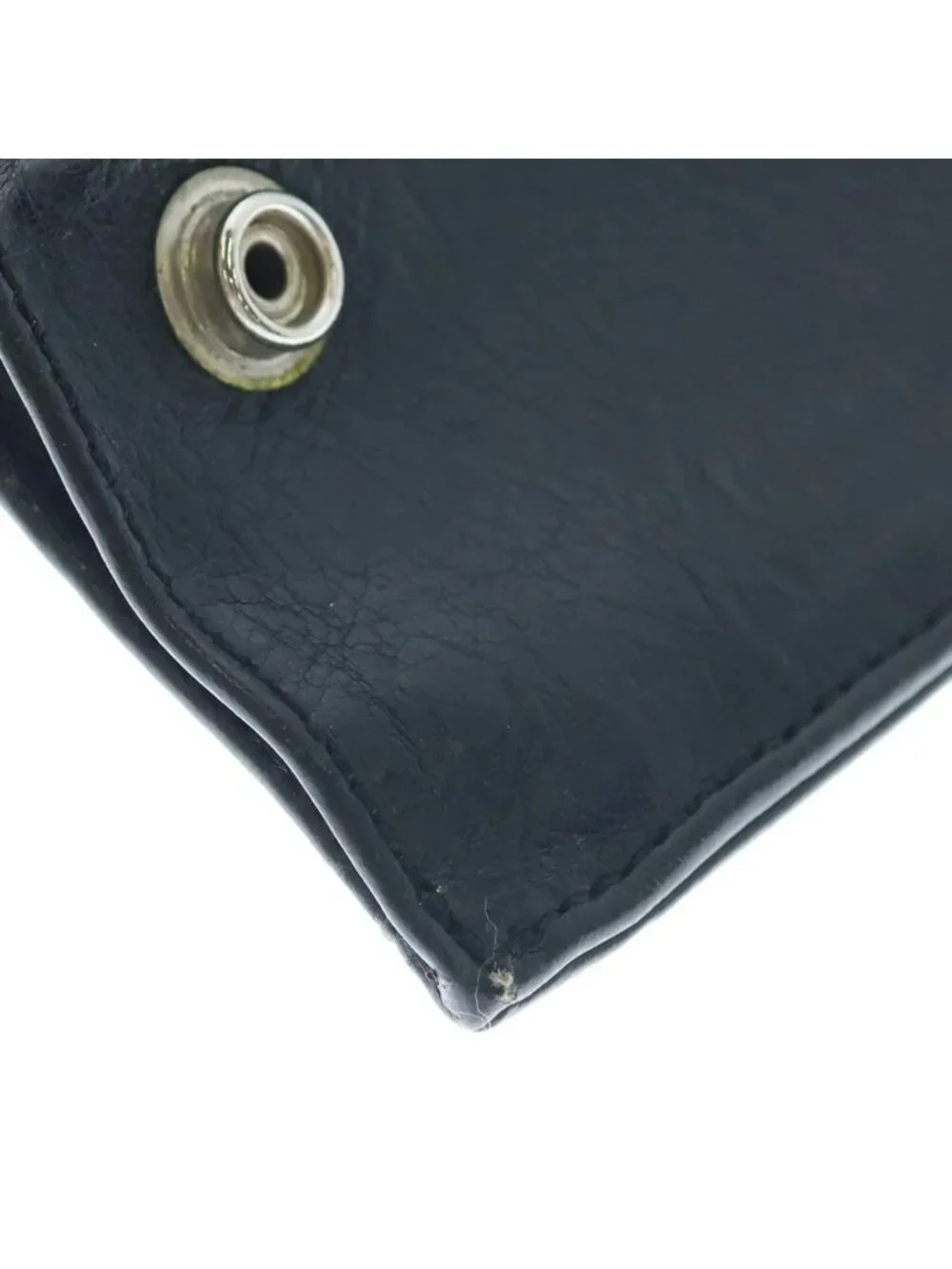 Chrome Hearts Star Leather Wallet Black
